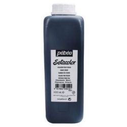 Peinture Tissus Clairs PEBEO Setacolor 1L  NOIR