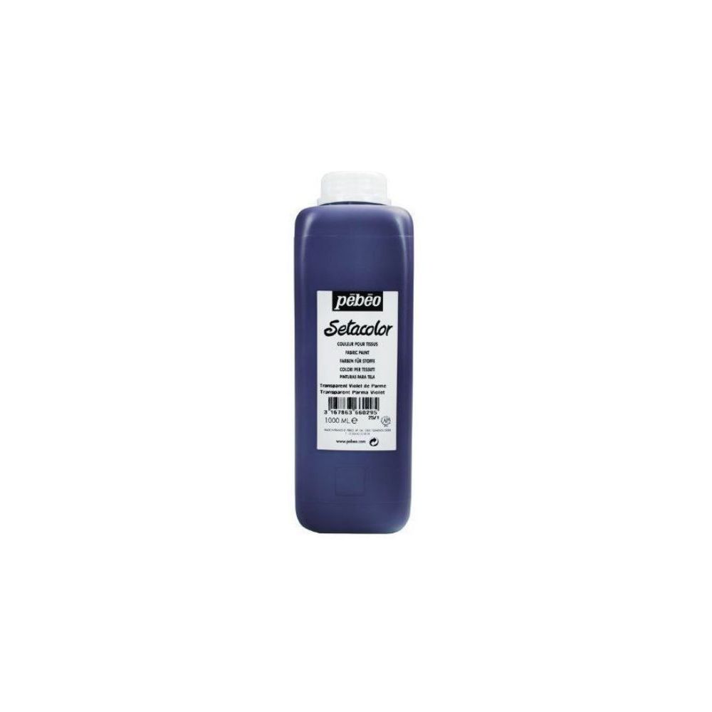 Peinture Tissus Clairs PEBEO Setacolor 1L  VIOLET DE PARME **