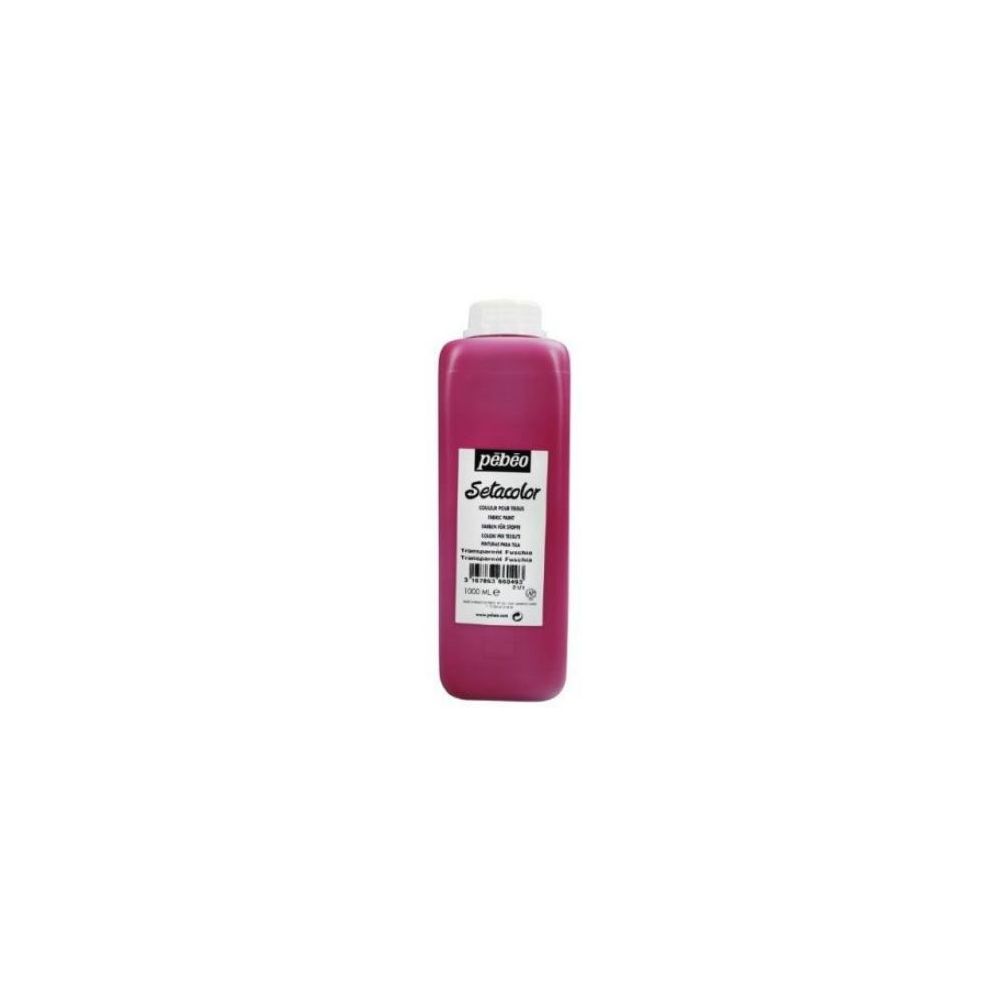 Peinture Tissus Clairs PEBEO Setacolor 1L  FUCHSIA