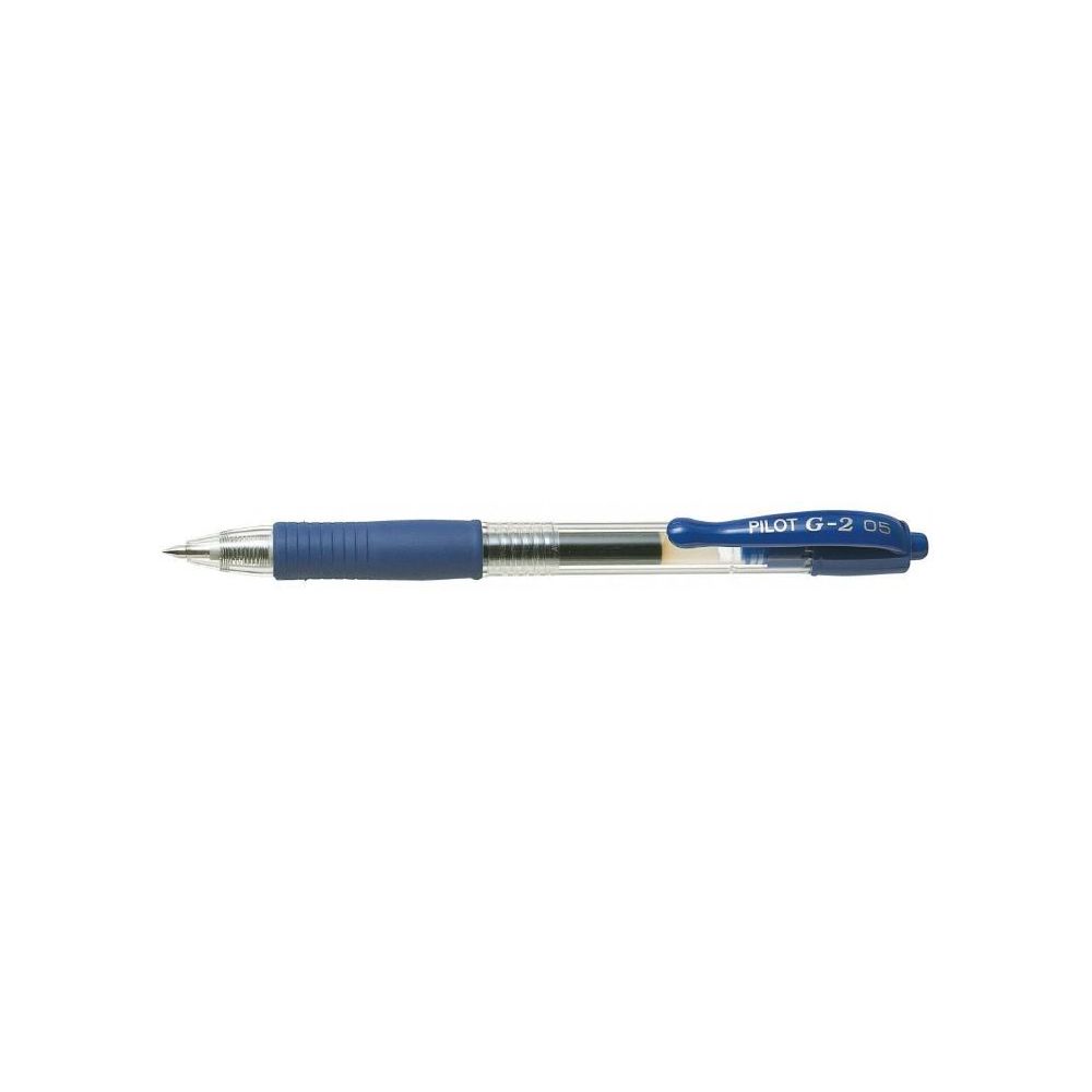 Stylo Gel Retractable PILOT G2 0.5mm - BLEU
