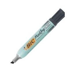 Marqueur perm. BIC 1591 (GEANT) - Biseau.3 à 5.5mm - NOIR - 8418301