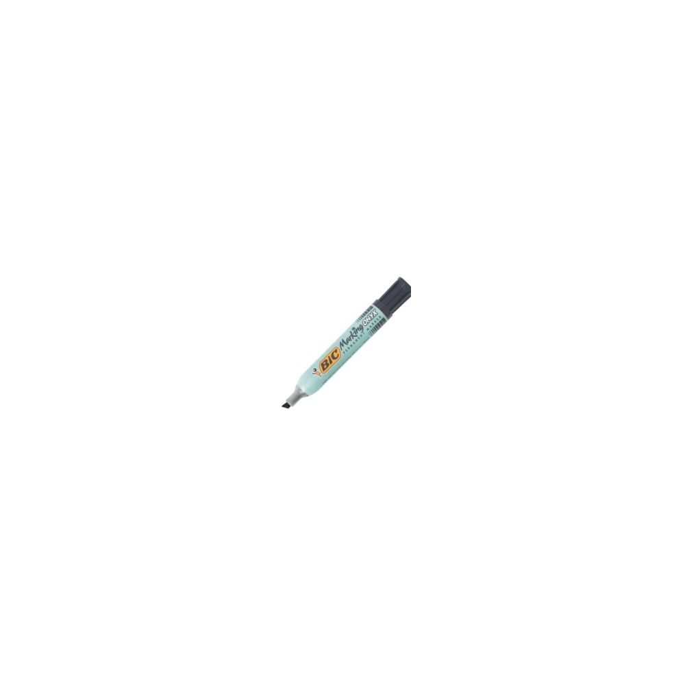 Marqueur perm. BIC 1591 (GEANT) - Biseau.3 à 5.5mm - NOIR - 8418301