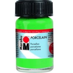 Peinture pour verre MARABU Porcelain - VERT POMME - 15 ml
