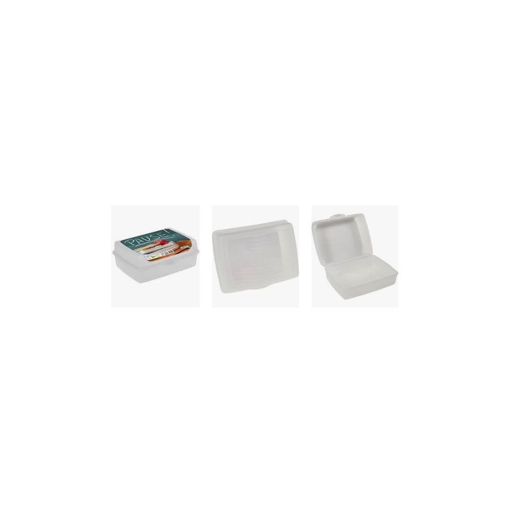 Boite à déjeuner KEEEPER 17 x 13 x 6.5cm - 1 L - BLANC