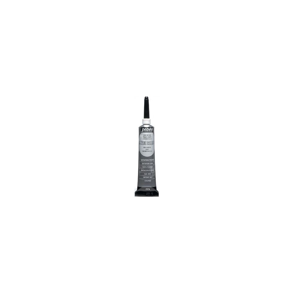 Cerne relief Vitrail PEBEO 20ml - Imitation Plomb