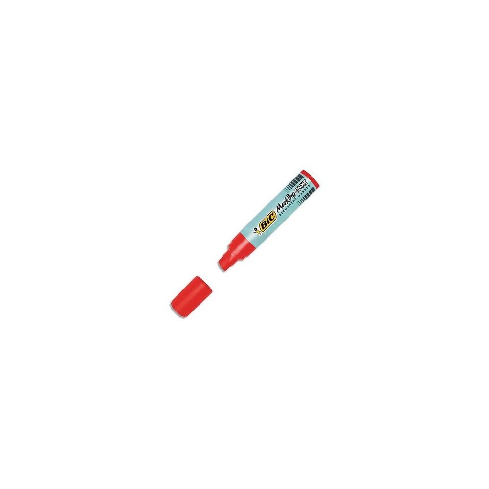 Marqueur perm. BIC ONYX 1891 - Biseauté 9.9mm - ROUGE - 841837**