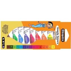 GouacheTube Alu CLEOPATRE 10 ml - 10 couleurs