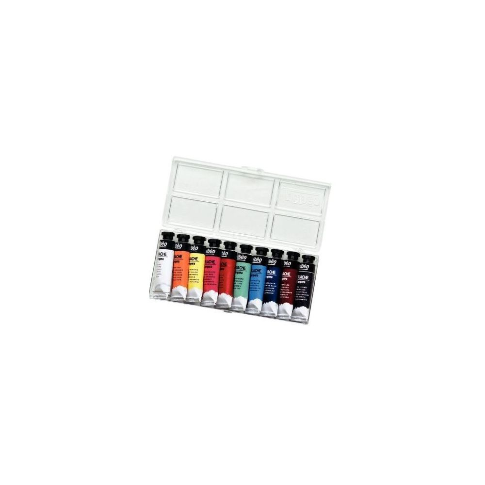 Gouache en Tube PEBEO - 10 ml - 10 COULEURS