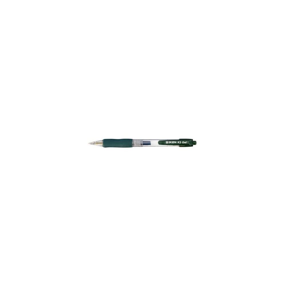 Stylo Gel Rétractable IKON K3 - Pointe 0.7 mm - VERT - 1er PRIX