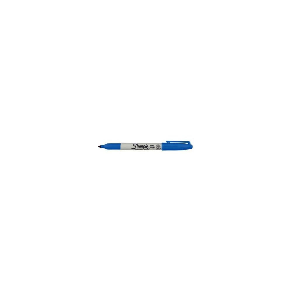 Marqueur perm. SHARPIE - Ogive - Pointe fine - BLEU