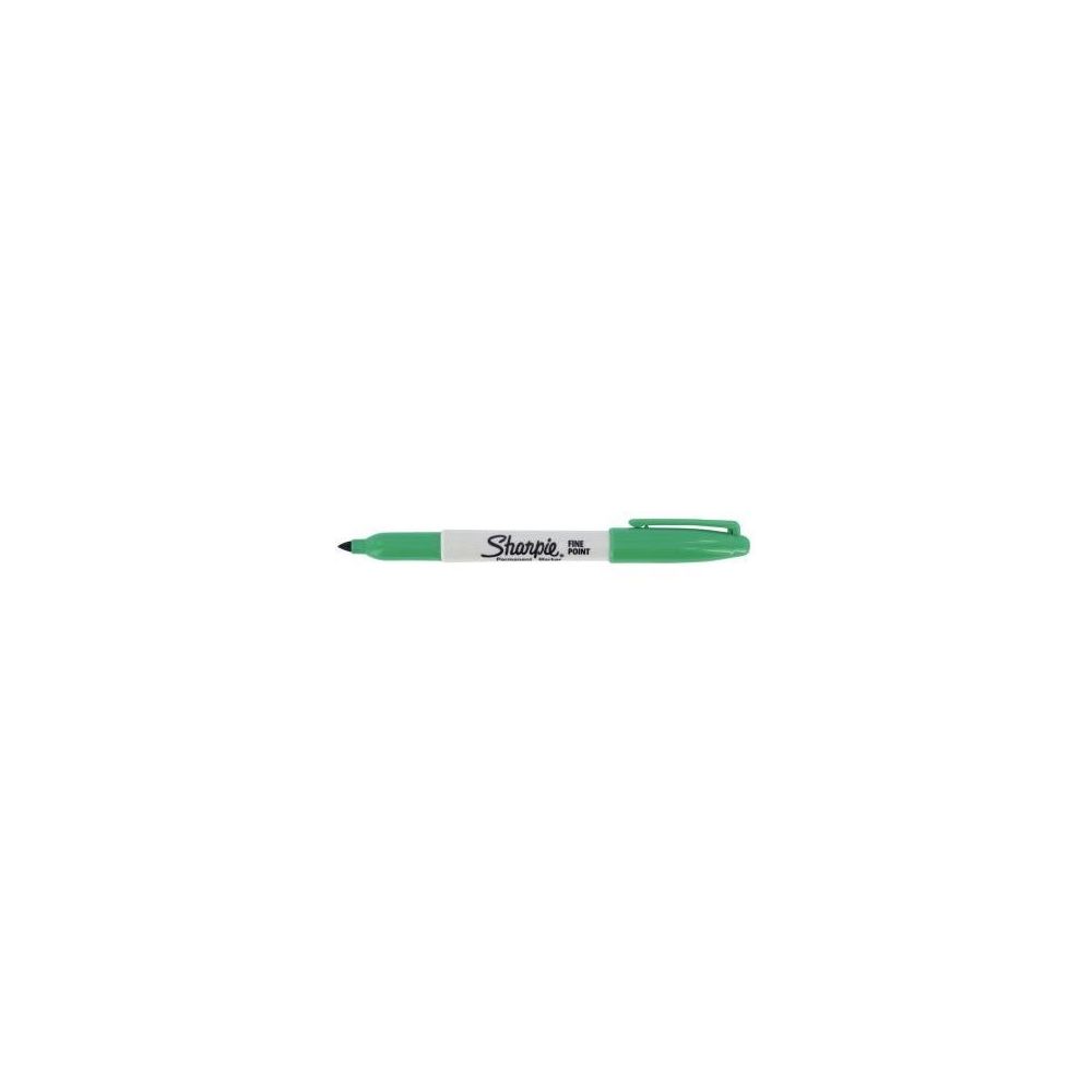 Marqueur perm. SHARPIE - Ogive - Pointe fine - VERT