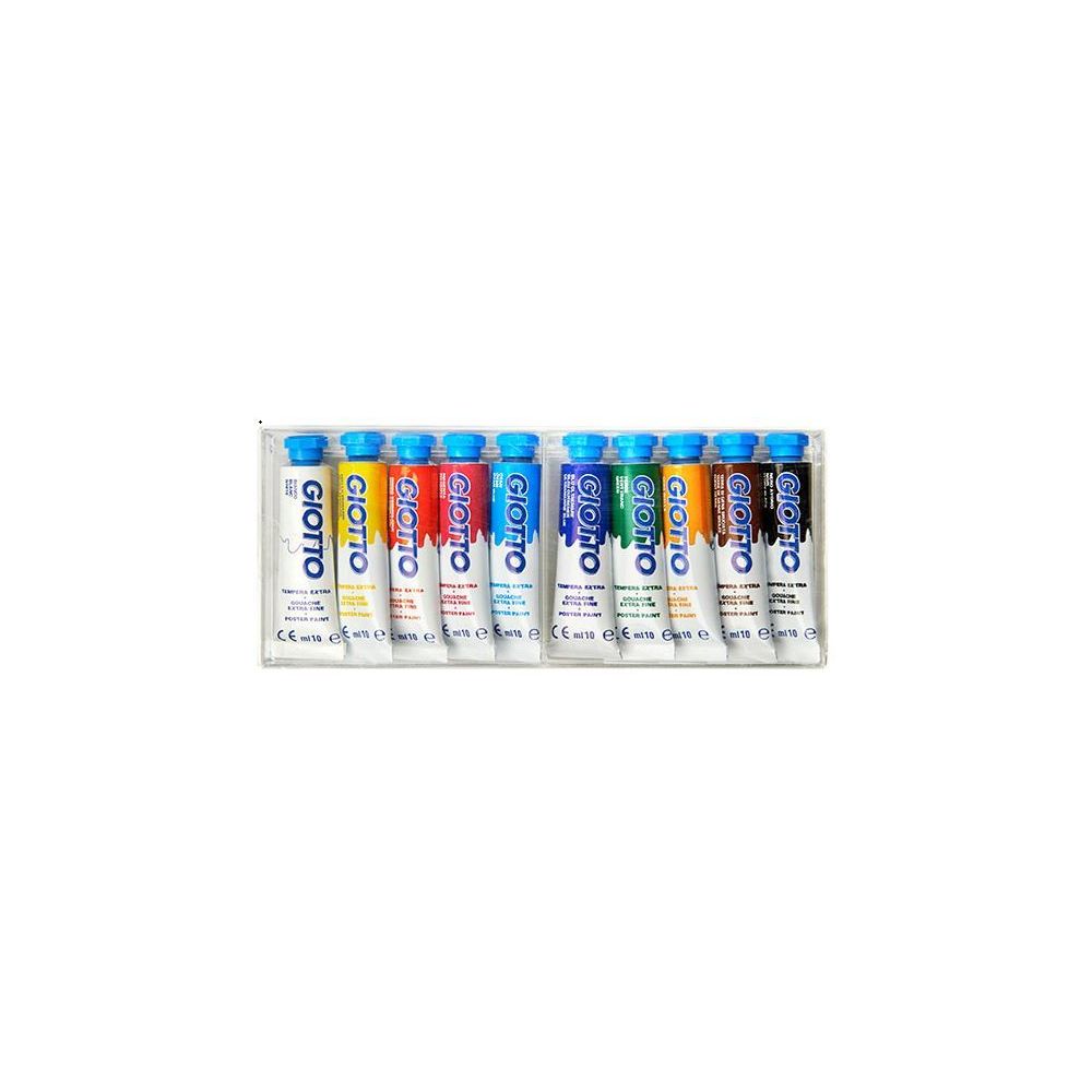 Gouache en Tube GIOTTO Extra-fine - 10 ml - 10 COULEURS