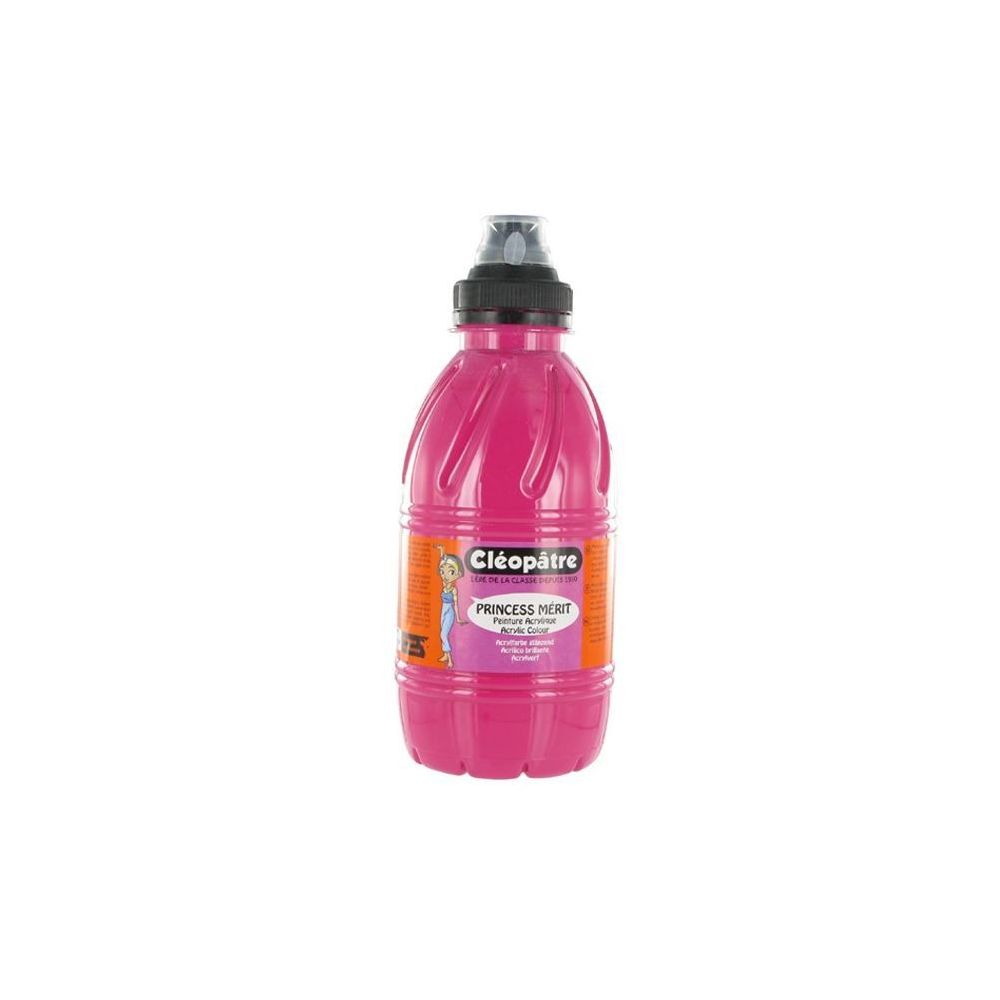 Peinture acryl. brill. 500 ml CLEOPATRE PRINCESS Mérit -MAGENTA