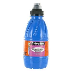 Peinture acryl. brill. 500 ml CLEOPATRE PRINCESS Mérit - CYAN PRIM 