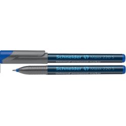 Marqueur perm. SCHNEIDER Maxx 220S - Pointe 0.4mm - BLEU