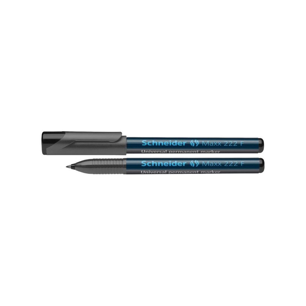 Marqueur perm. SCHNEIDER Maxx 222F - Pointe 0.7mm - NOIR - 112201