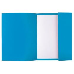 Chemise a 1 rabat 24 x 32cm 210g EXACOMPTA BLEU (par 50)