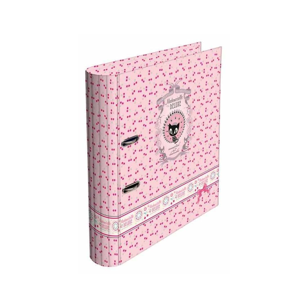 Classeur levier A4 - Carton  arrondi 70mm MELLE DELUXE**