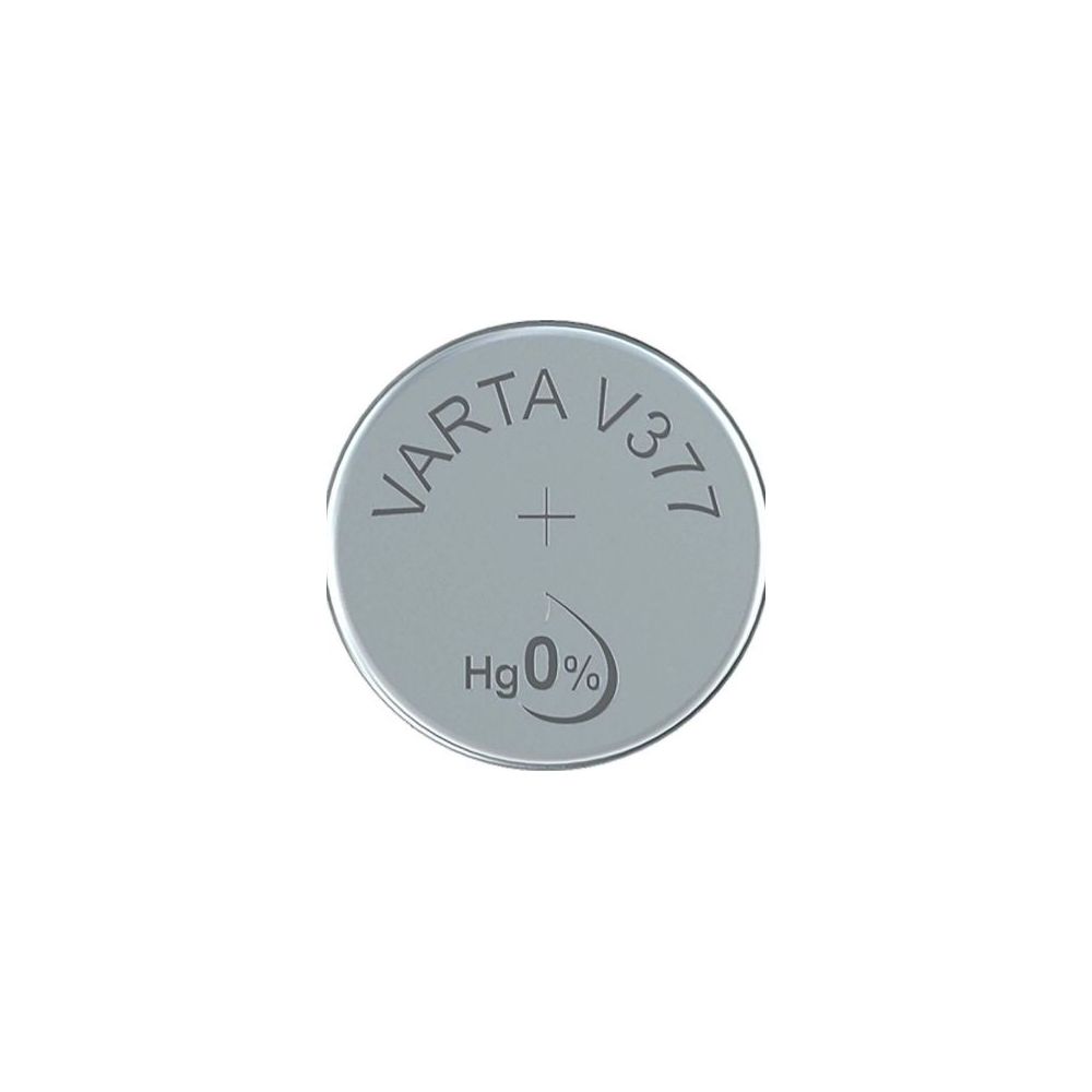 Pile V377 - 1.55V SR66 - Bouton VARTA (montre)