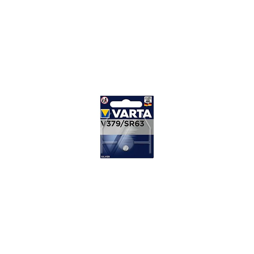 Pile V379 - 1.55V SR63 - Bouton VARTA (montre)