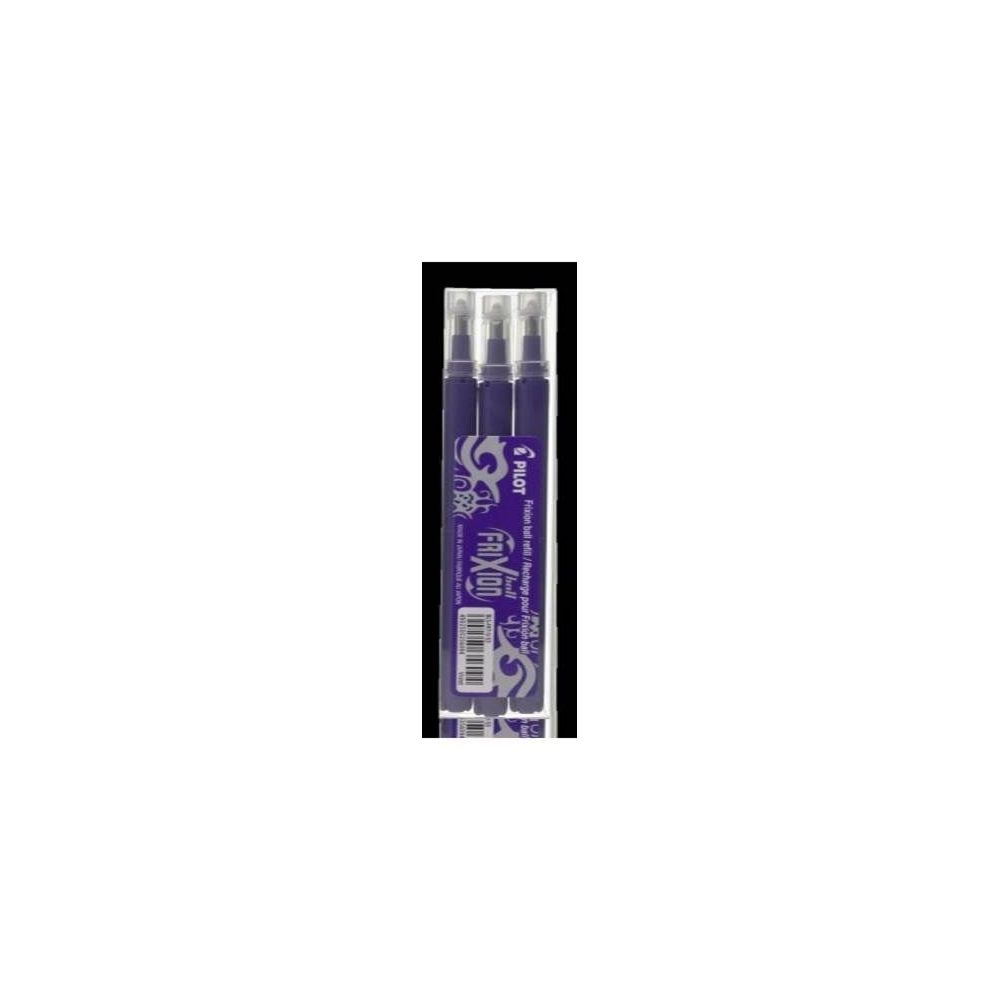 Recharge Roller PILOT Frixion Point 0,5mm - (par 3) - VIOLET