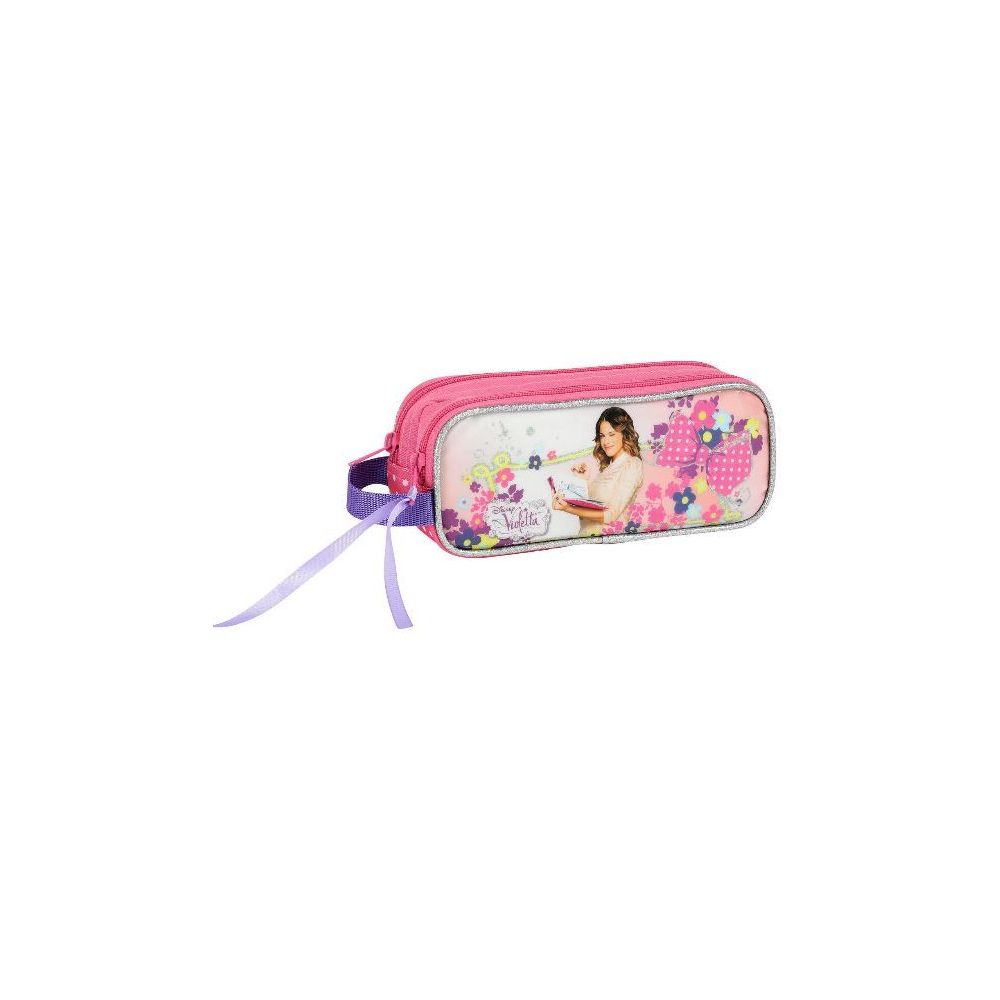 Trousse double compartiments - VIOLETTA