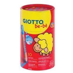 Crayon Couleur GIOTTO Bébé maxi Extra Large - Pot de 10 crayons 