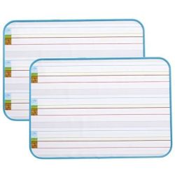 Ardoise lignée magnétique 21 x 29.7cm (Lot de 2)