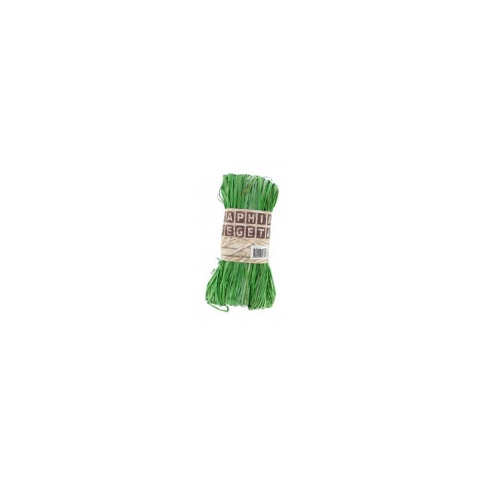 Raphia naturel - Pelote de 50g - VERT MENTHE - CLEOPATRE