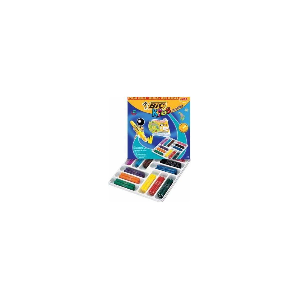 Feutre Couleur BIC DECORALO Lavable - Extra Large - 48 COULEURS