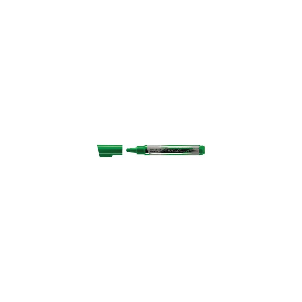 Marqueur effaç. BIC VELLEDA  - Ogive - 2.5mm - VERT - "NOUVEAU"