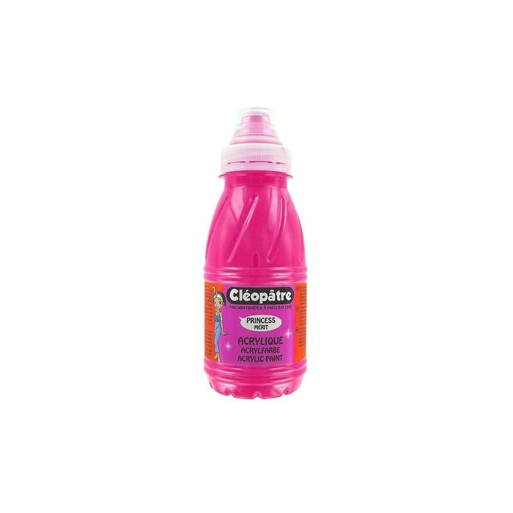 Peinture acryl. brill. 250 ml CLEOPATRE PRINCESS Mérit - MAGENTA PRIM