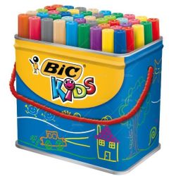 Feutre Couleur BIC VISACOLOR XL Lavable - ExtraLarge - 48 COUL.