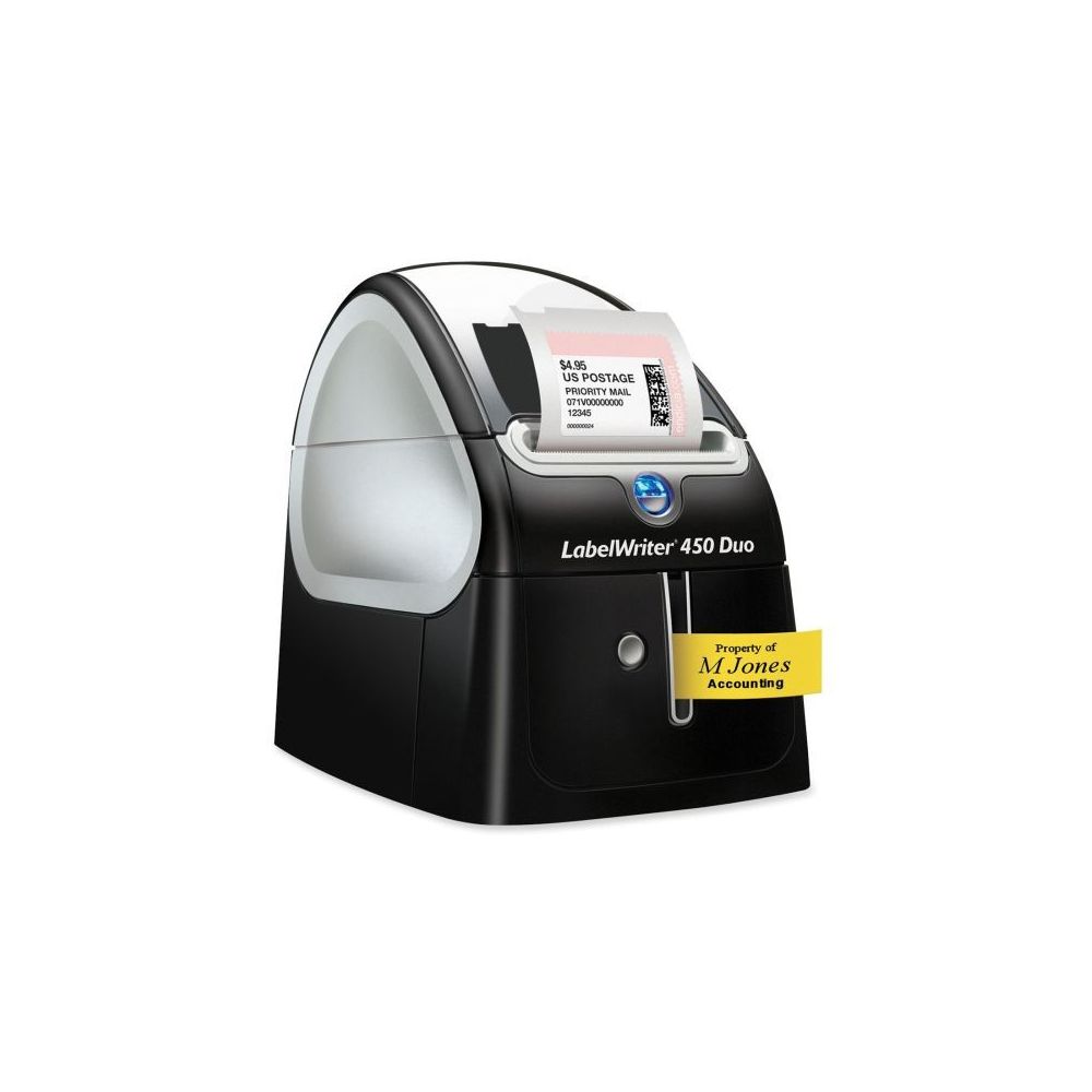 Etiqueteuse DYMO LabelWriter 450 Duo (Etiq: 6cm max & Ts Rubans) USB