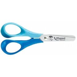 Ciseaux Ecolier MAPED Vivo Ann. plastique Gaucher - Bout rond - 12 cm