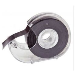 Bande magnétique adhésive 19 mm x 7 m - Noir