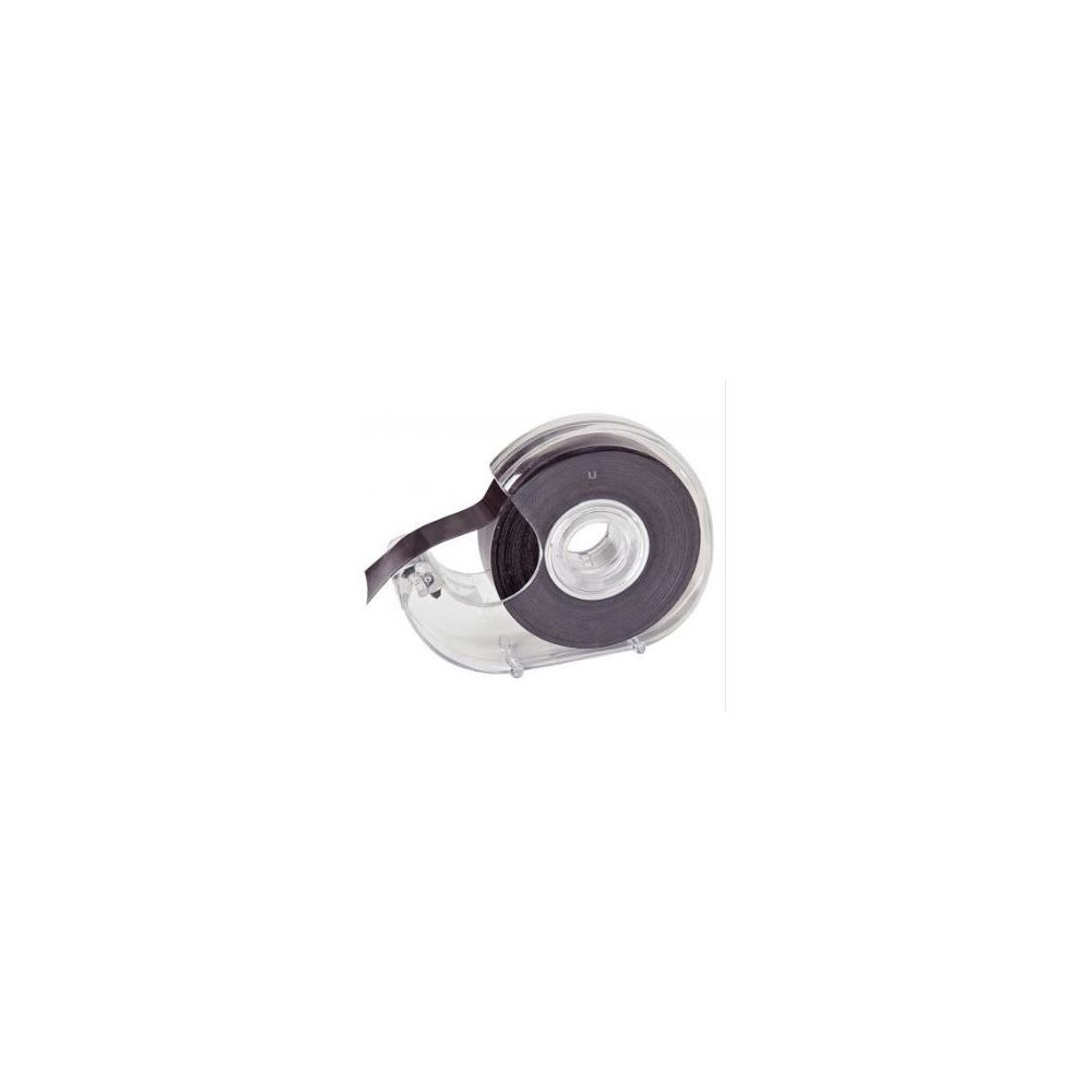 Bande magnétique adhésive 19 mm x 7 m - Noir