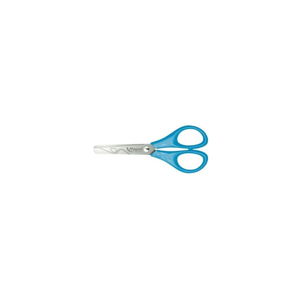 Ciseaux Ecolier MAPED Essentials Ann. plast. Droitier- Bout rond 13cm