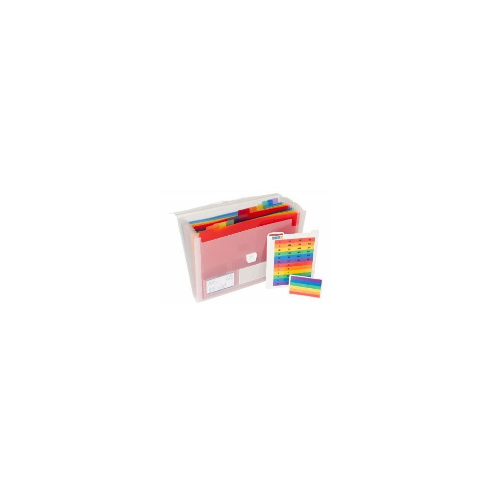Trieur Valisette  33 x 25cm - PVC - 14 compartiments - EXACOMPTA