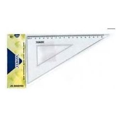 Equerre incassable - graduée 60°/A. droit 21cm