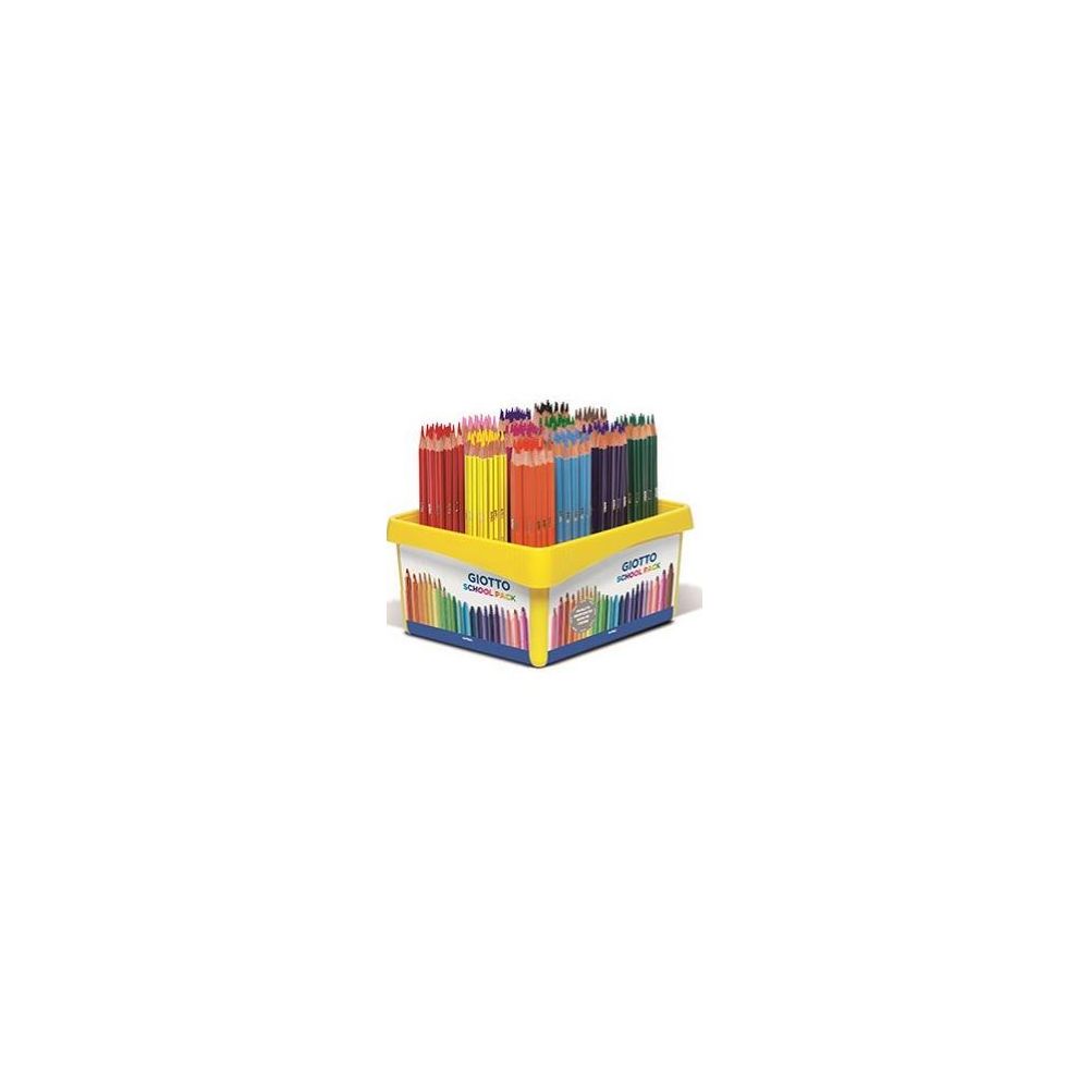 Crayon Couleur GIOTTO Stil Novo - Hexagonal - ClassPack 192 crayons