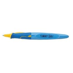 Stylo Bille d'apprentissage BIC Twist - Pte 1 mm - BLEU
