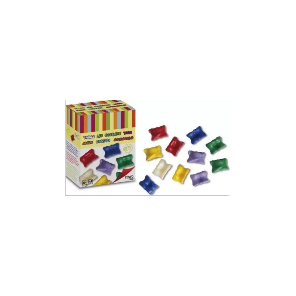 Jeu d Osselets en plastique (Boîte de 11 unités)