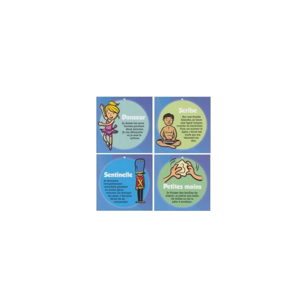 Retour au calme - cartons de jeu - responsabiliser - Dès 6 ans.