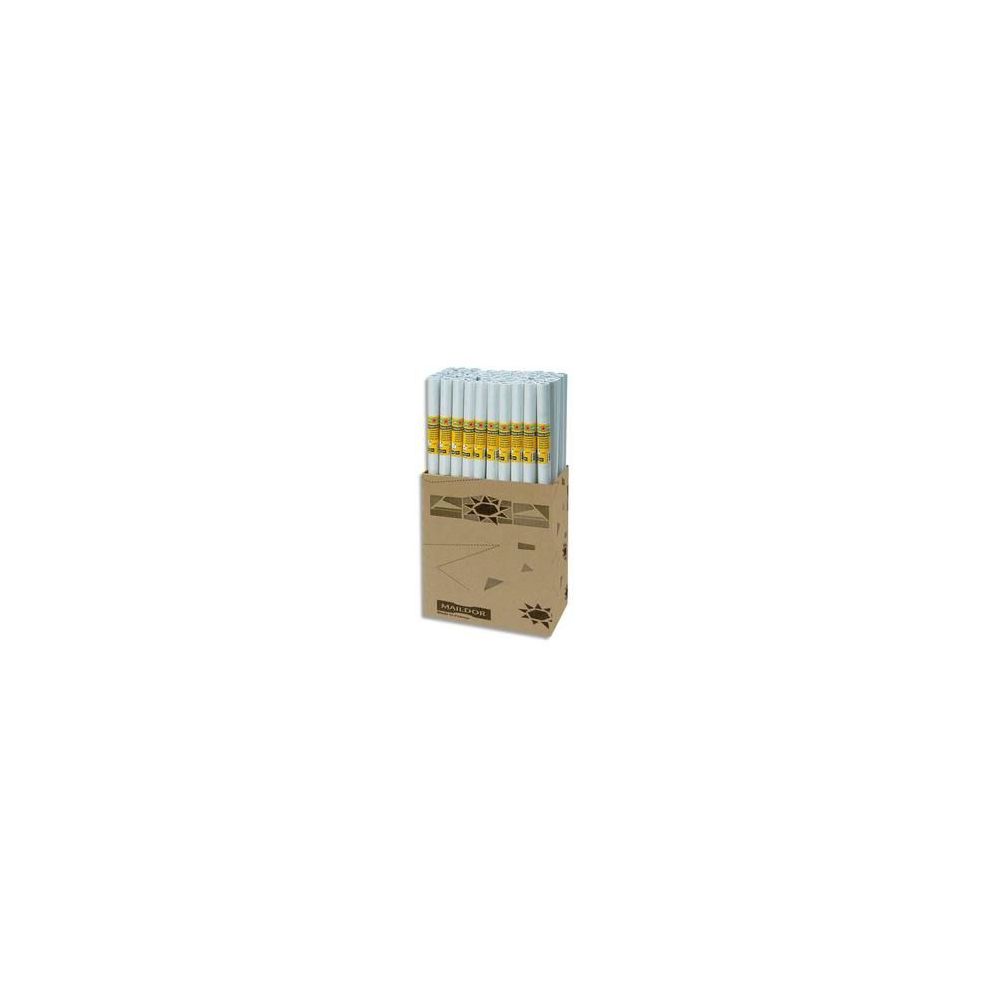 Papier kraft en rouleau 60g 1 x 10m BLANC CLAIREFONTAINE