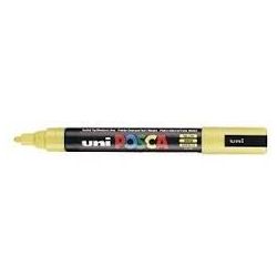 Marqueur gouache POSCA - Ogive 2.5mm - PC-5M JAUNE