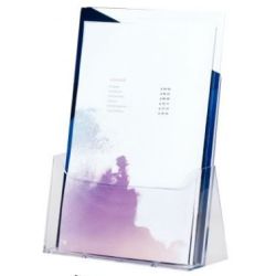 Presentoir simple case A5 - CRISTAL (Par 2)