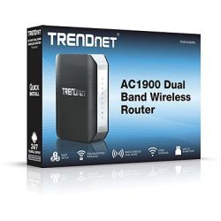 Trendnet TEW-818DRU routeur sans fil Gigabit Ethernet Bi-bande (2,4 GHz   5 GHz) Noir, Argent