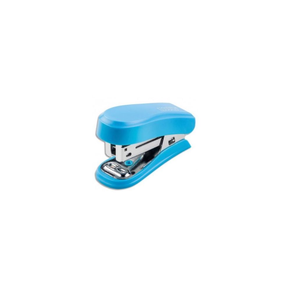 Agrafeuse de poche 12f - Mini - Agrafes 24/6  - BLEU - Educ