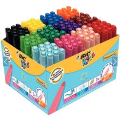 Feutre Couleur BIC VISACOLOR XL Lavable - ExtraLarge - 144 COUL.